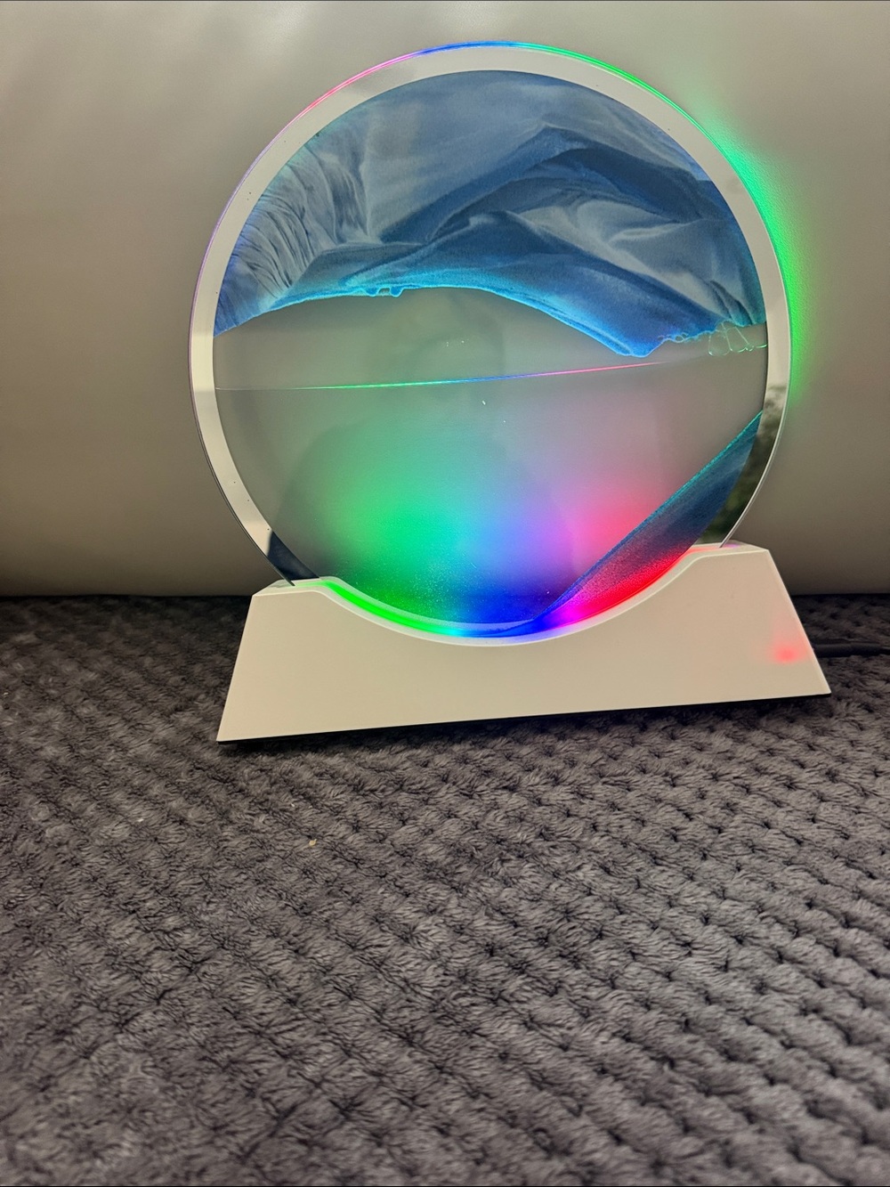 Source Unknown LED Sand Art Lamp - Blue, Green, Pink, Red